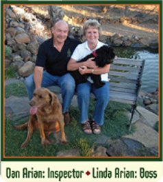 Dan Arian, home inspector in central Oregon